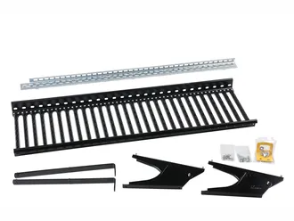 Stogo apzvalgos aiksteles komplektas juodas